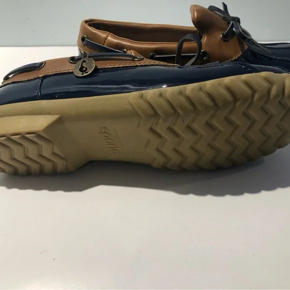 Sporto blue duck rain shoes 10 - Picture 3 of 4